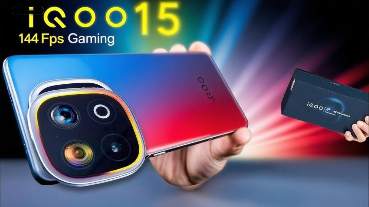 iQOO 15 gaming smartphone
