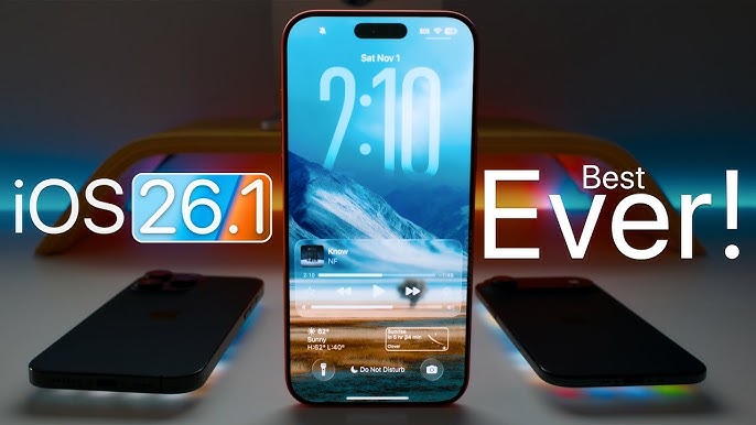 Apple update 26.1