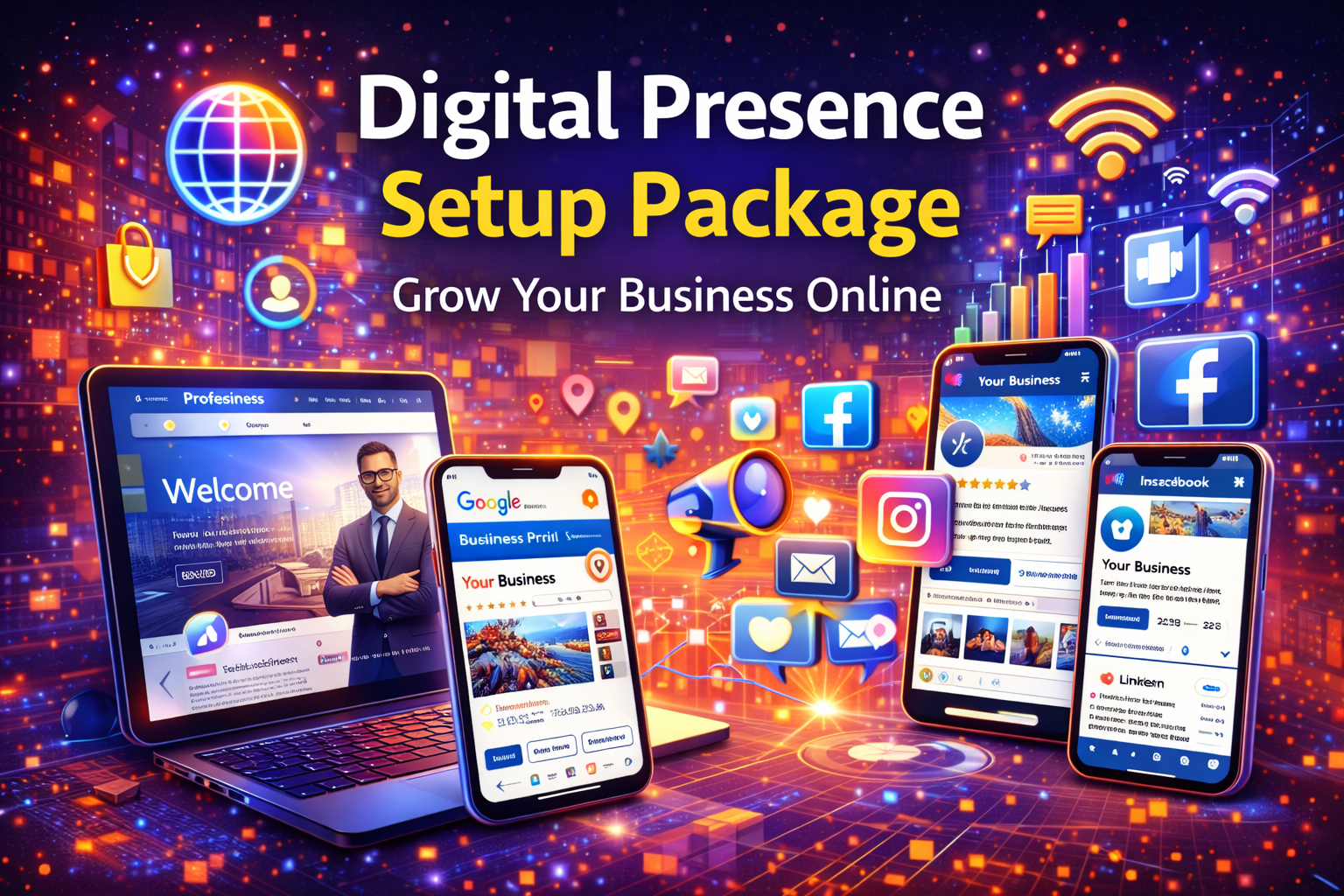 Digital Presence Setup Package