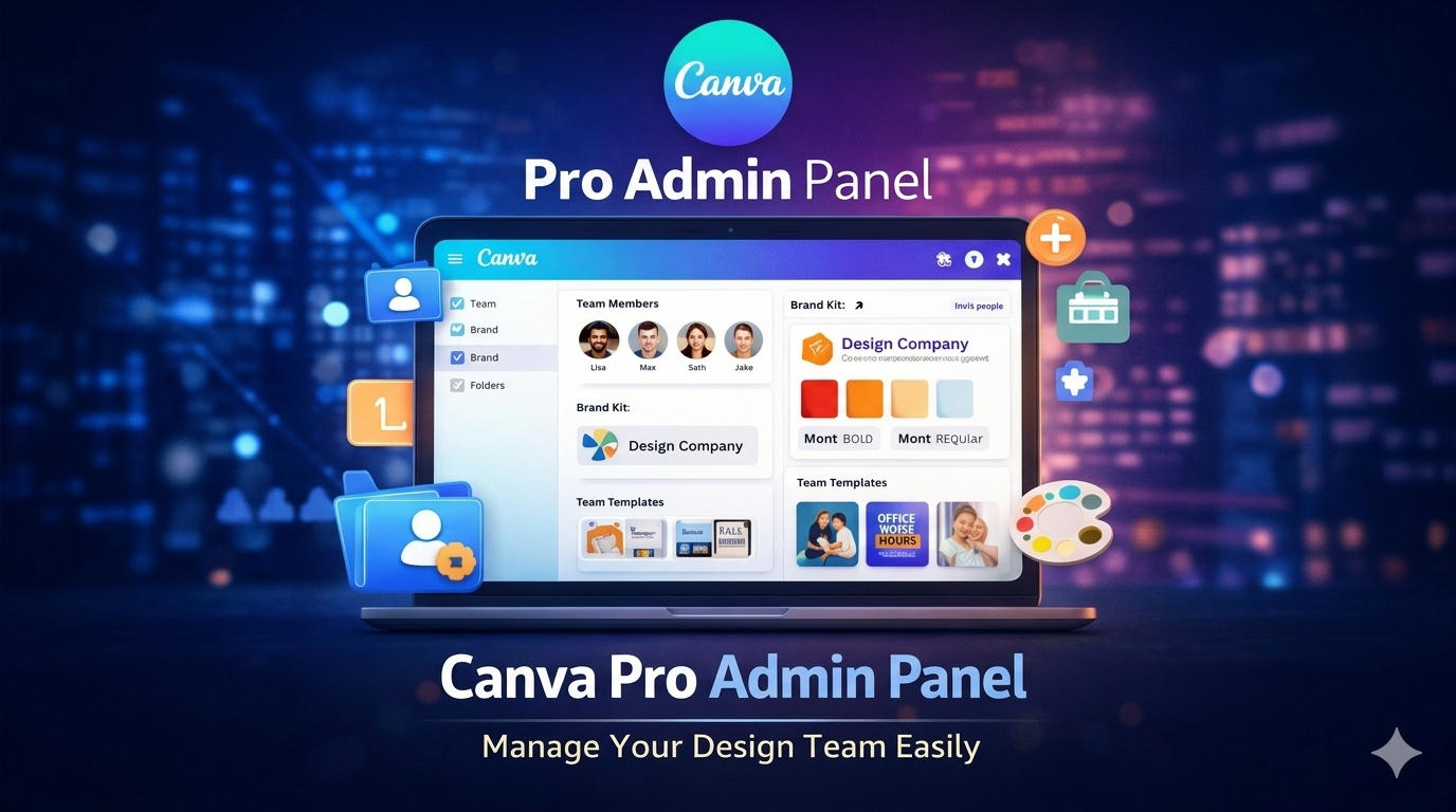 Canva Pro Admin Panel