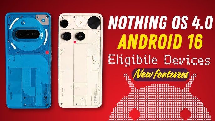 Nothing Phone 3a Android 16 Beta